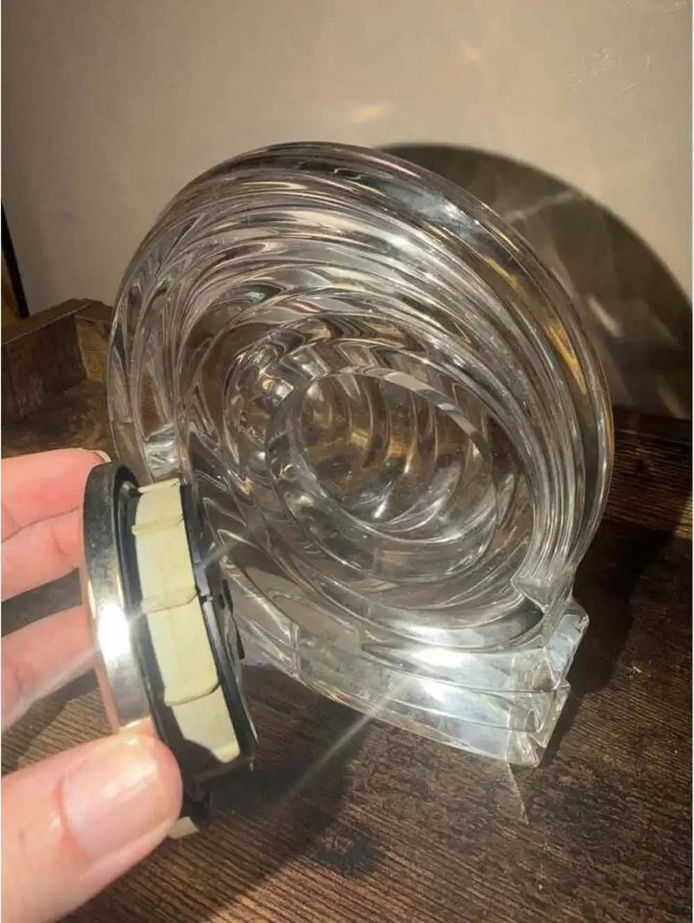 Lenox Crystal Desk Clock